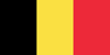 Flagge von Belgien (linkes Drittel schwarz, mittleres Drittel gelb, rechtes Drittel rot)