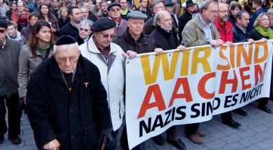 Rund 3000 Menschen demonstrierten am 8. November gegen Rechtsradikalismus, Foto: Andreas Schmitter