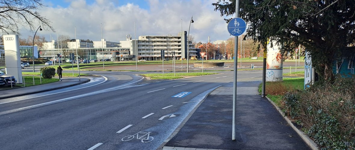 View of Europaplatz