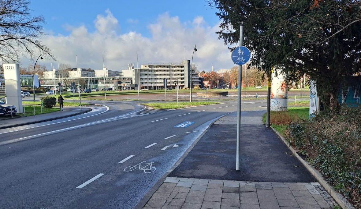 View of Europaplatz