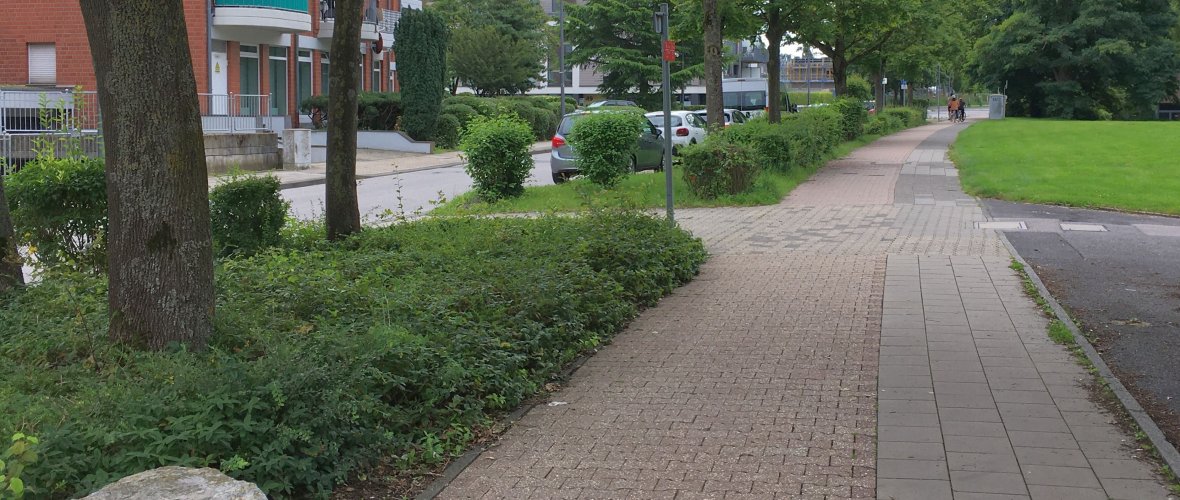 Image Cycle priority route Brand cycle path