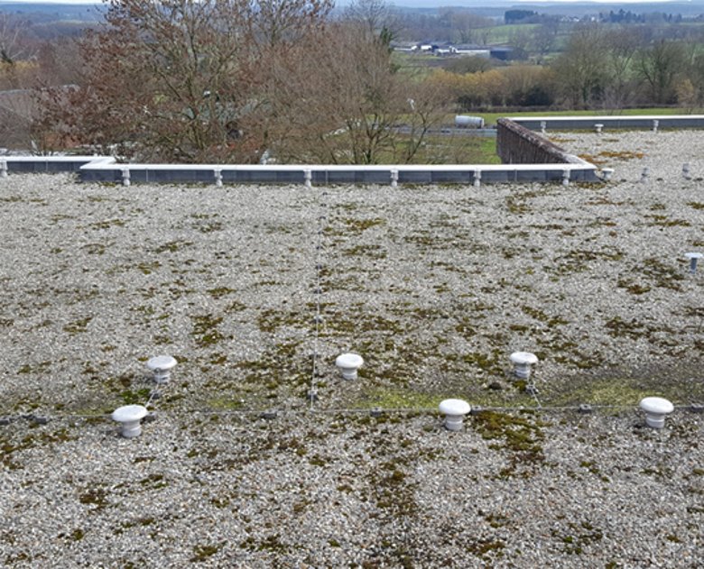 Stock photo of the roof