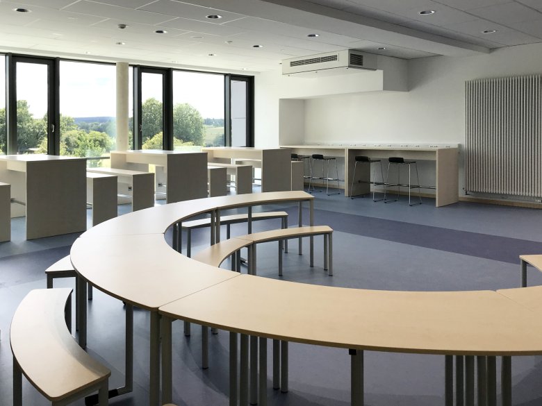 Multipurpose room on the upper floor