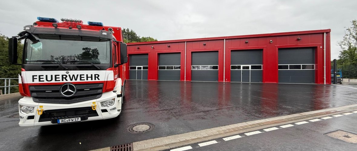 The interim guard on Adenauerallee