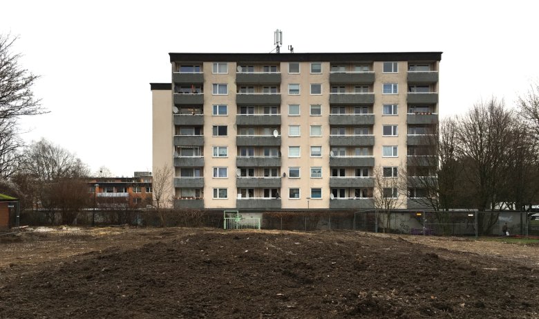 The demolition work has been completed.