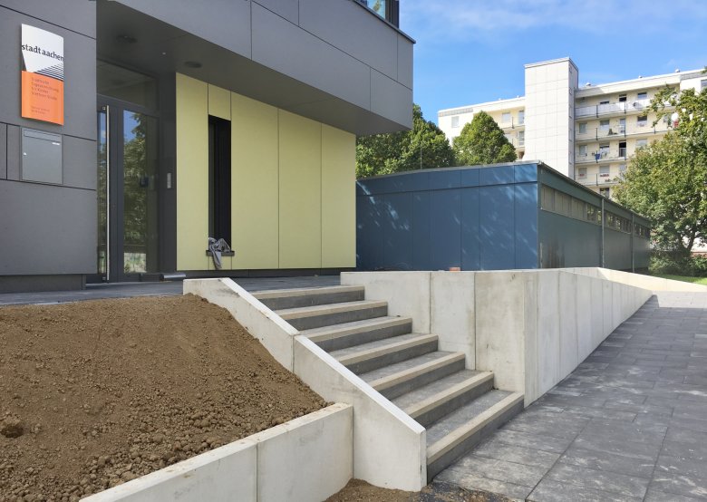 The ramp is finished.