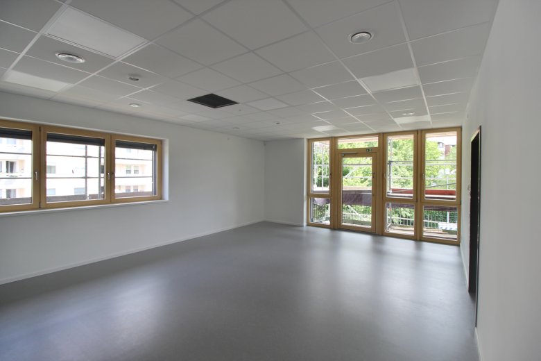 The group rooms have been completed.