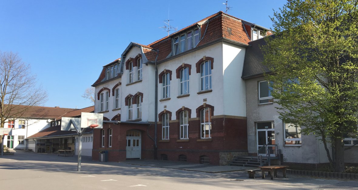 View from the schoolyard.