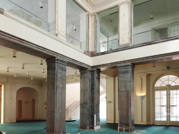 The vestibule after the casino moved out