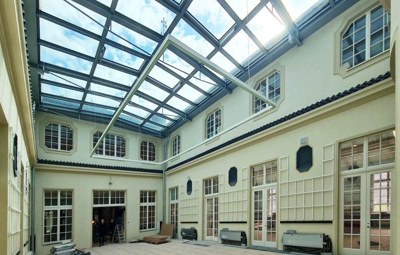 Former inner courtyard