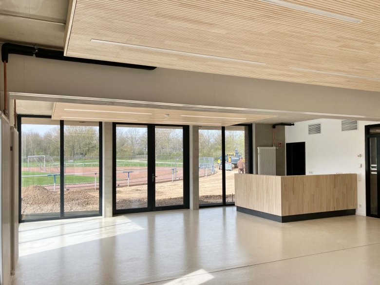 Youth and training room with bar