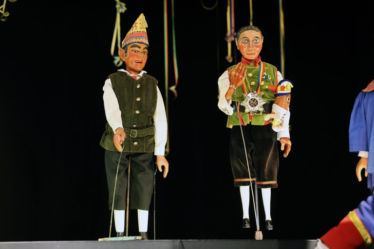 Schängche with his counterpart Uwe Hahn from the court of Öcher Prince Serkan I