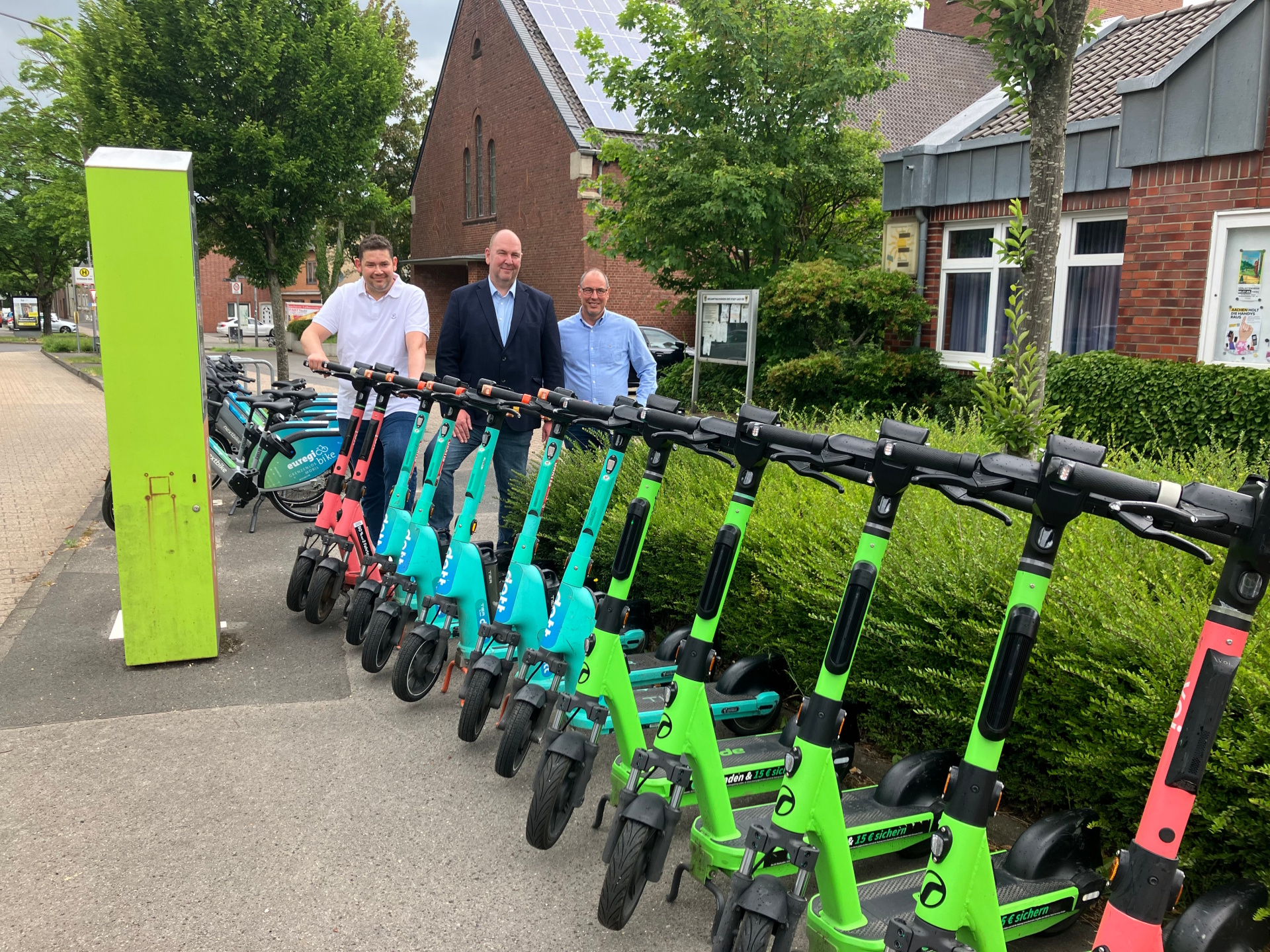 Verlautenheide_E-scooter E-scooters go as far as Verlautenheide