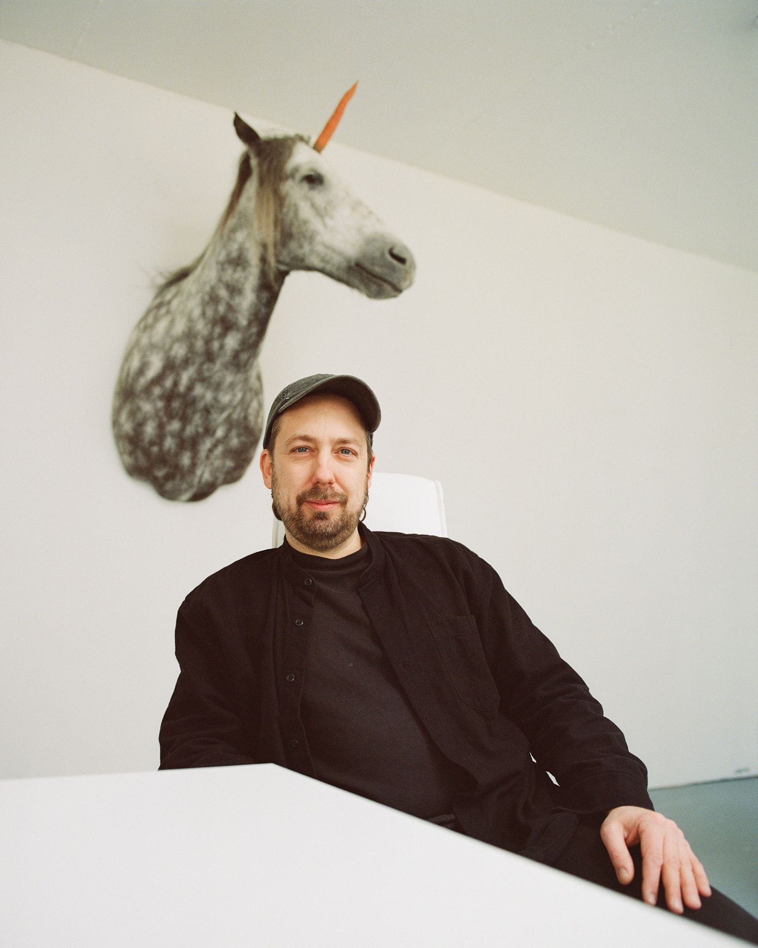 The artist Marcel Walldorf The artist Marcel Walldorf