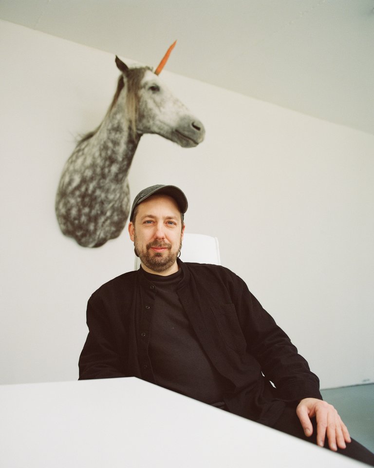 The artist Marcel Walldorf The artist Marcel Walldorf
