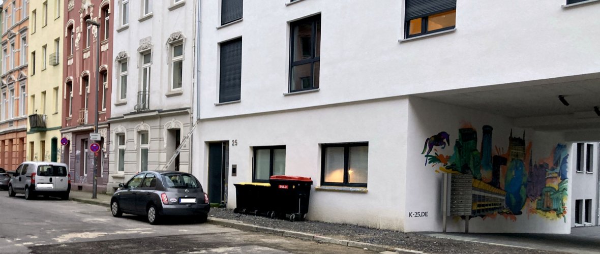 Image de la rue Krakaustrasse Image de la rue Krakaustrasse