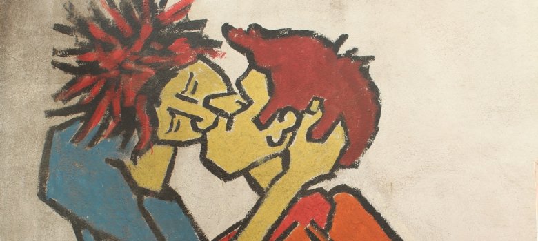 Le couple d'amoureux de Klaus Paier