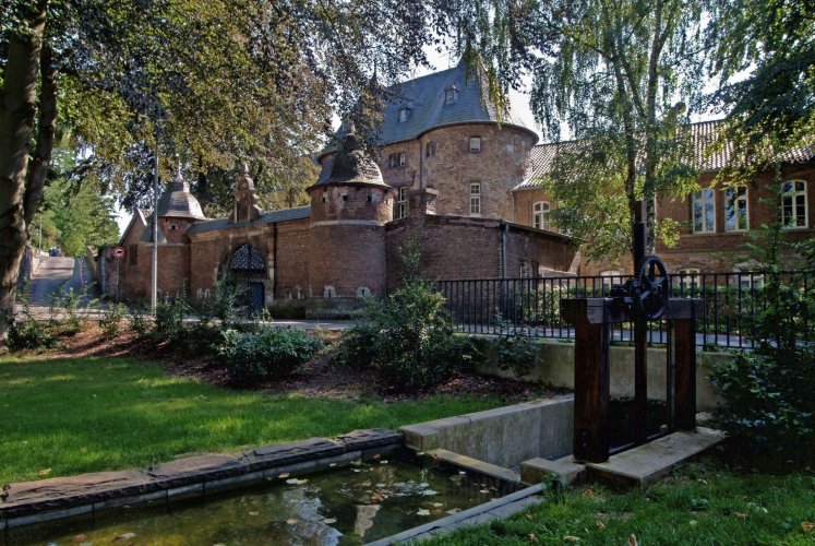 Jardin de l'abbaye de Kornelimünster Le jardin de l'abbaye à Kornelimünster
