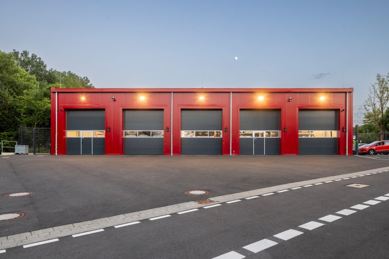 Vue extérieure de face