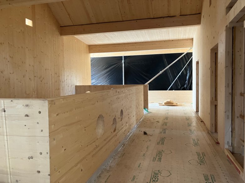Couloir de jeu à l'étage