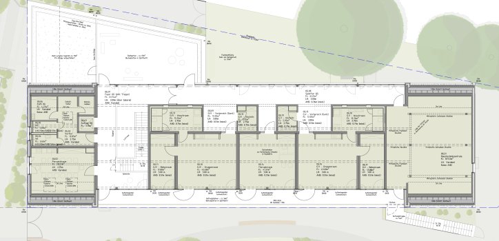 Plan de l'étage supérieur