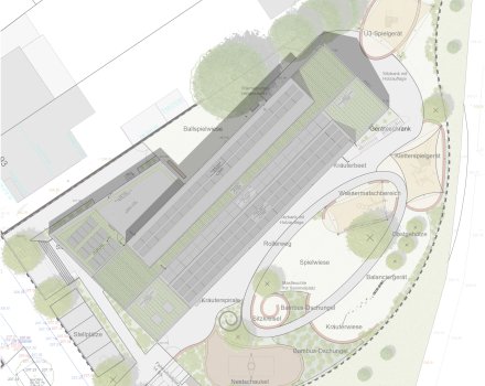 Plan de situation de Kita Breitbendenstraße