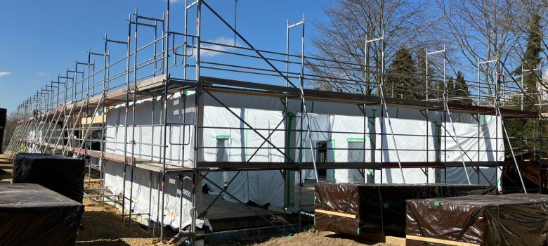 Les travaux avancent...