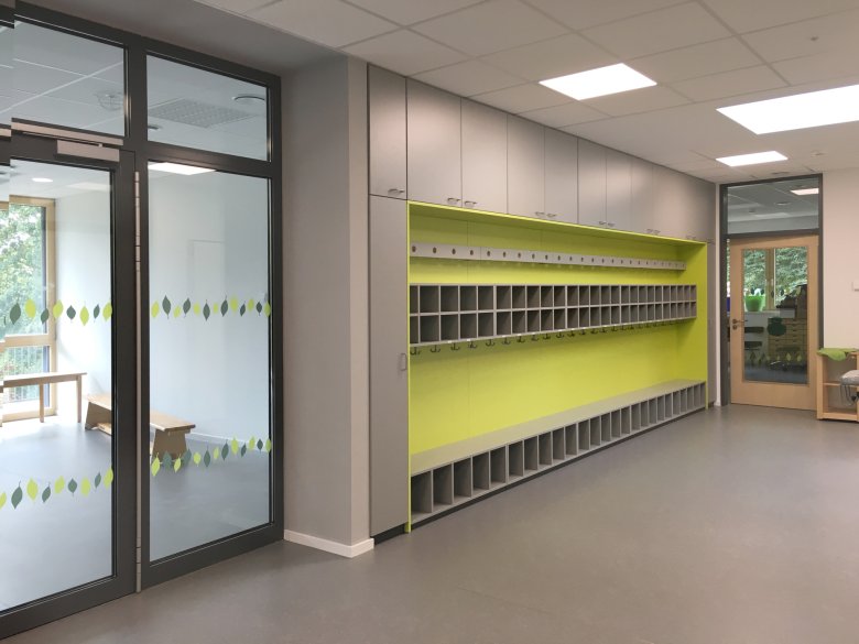 Les vestiaires sont prêts