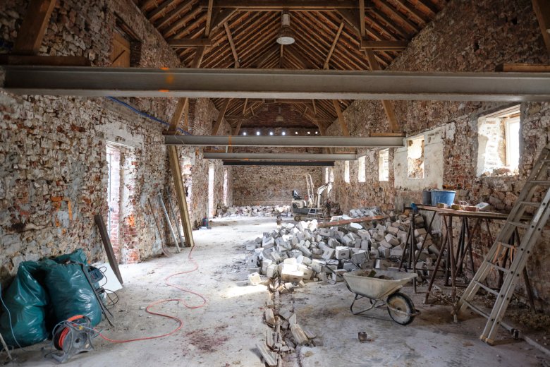 L'écurie avant la dépollution