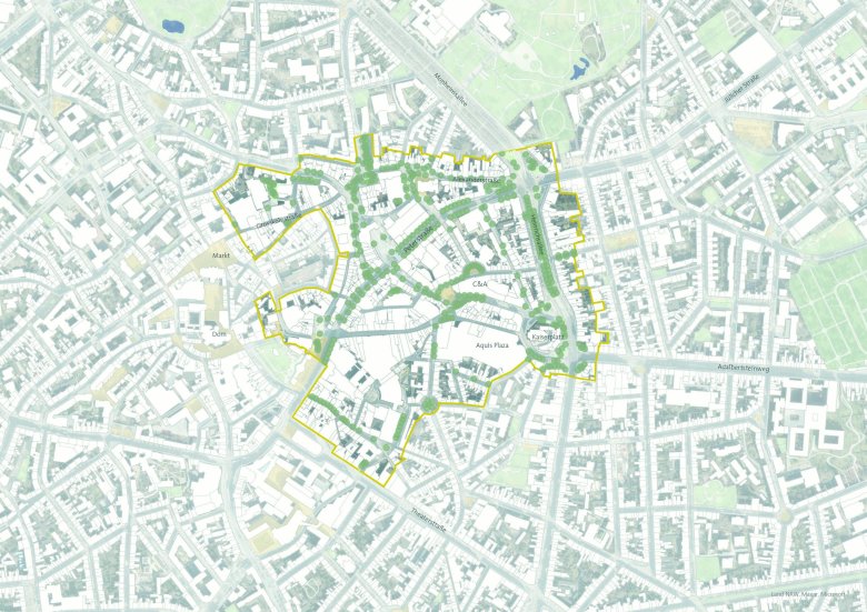 Zone d'étude du centre-ville est