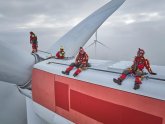 Le sauvetage en hauteur sur une éolienne