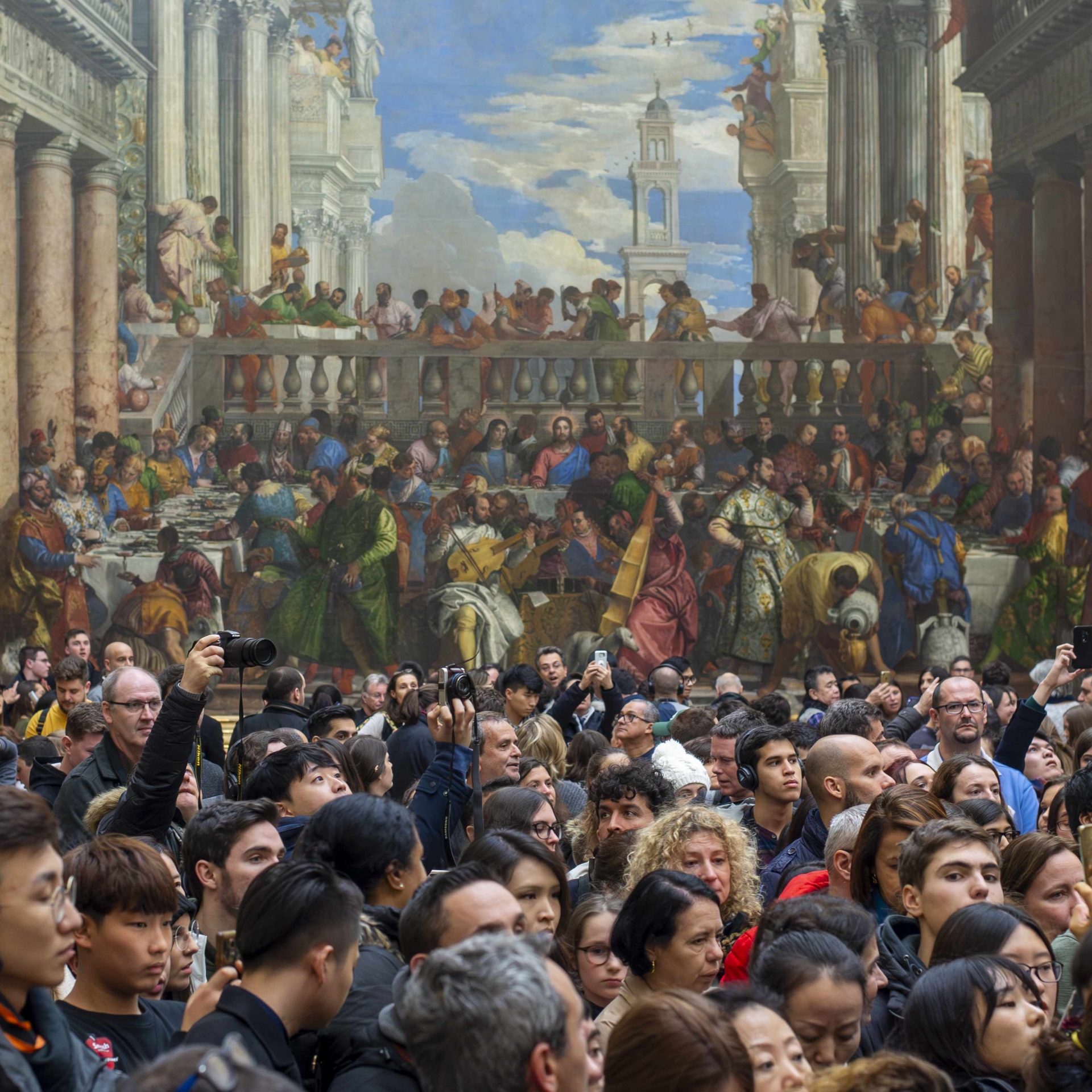 Les gens devant un tableau de Véronèse ne regardent pas le tableau, mais la Joconde.