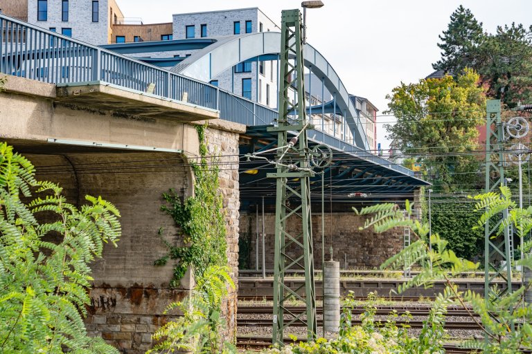Une photo du pont de Burtscheid à Aix-la-Chapelle