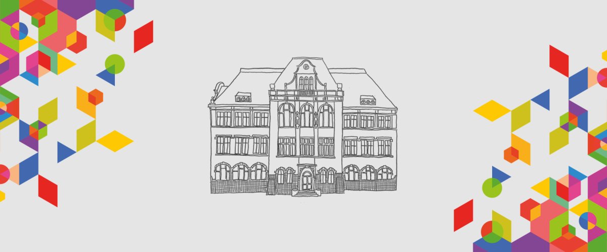 Symbolisch beeld muziekschool