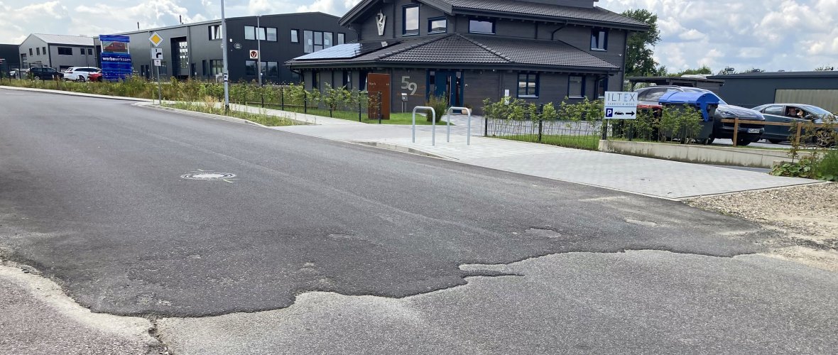 Merk bedrijventerrein Straatbeeld