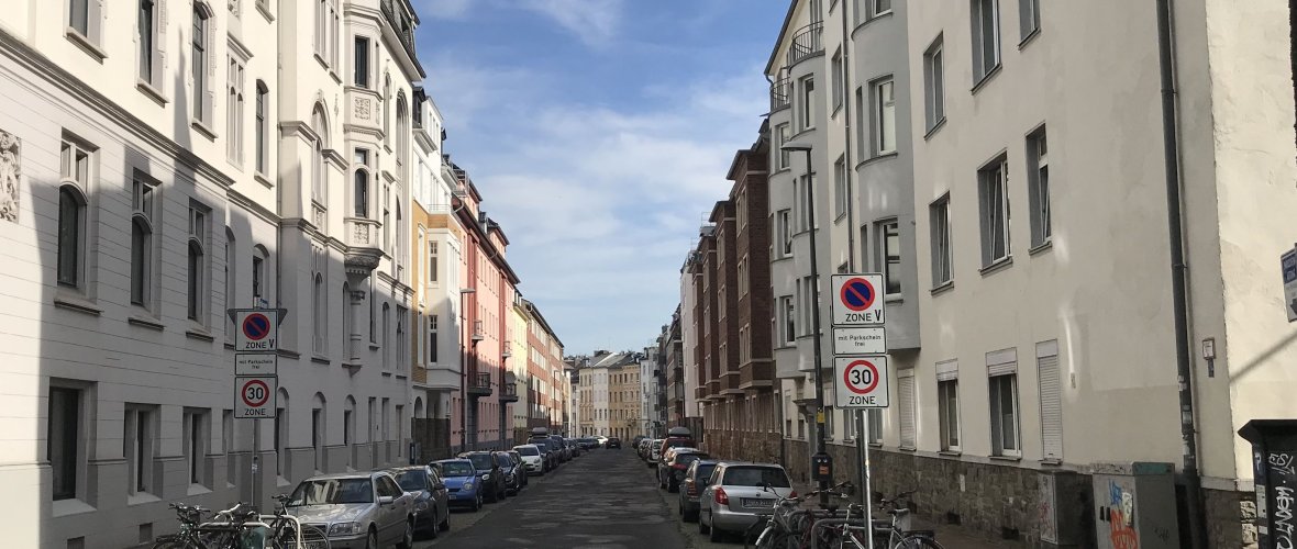Indeling van de Kurfürstenstraße