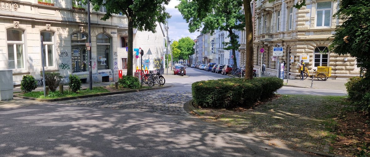 Verbouwing van de Stromgasse Verbouwing van de Stromgasse