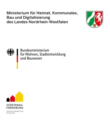 Sponsorlogo's: Federaal Ministerie, Ministerie en Stedelijk Ontwikkelingsprogramma