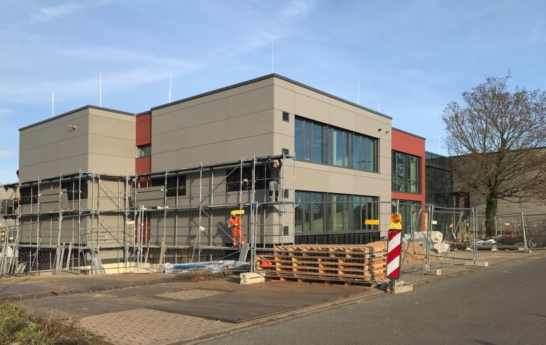 Het gebouw werd gesloopt.