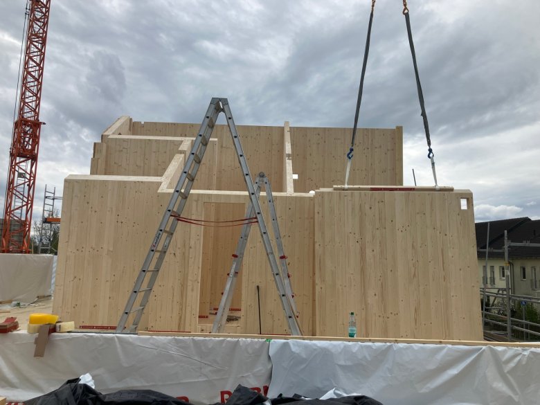 Muren op de bovenverdieping