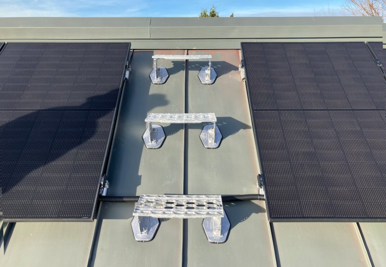 De trappen aan de zuidkant