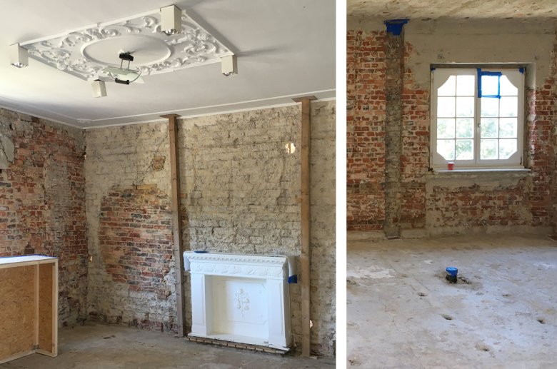 Open haard kamer eerste verdieping