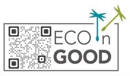 Logoo_Gemeinwohl_Gebäudemanagement_c_ecogood_org_2025 Het logo van algemeen belang voor het gebouwenbeheer van de stad Aken, gekoppeld aan het huidige certificaat van het gebouwenbeheer.
