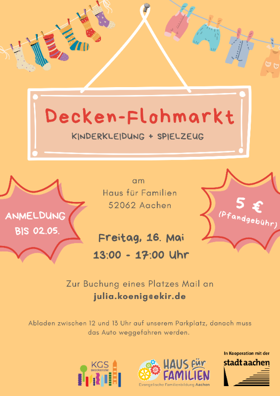 Logo deken rommelmarkt