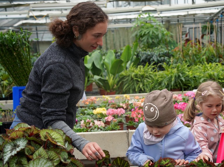 Kinderdagverblijf, excursie naar de crèche