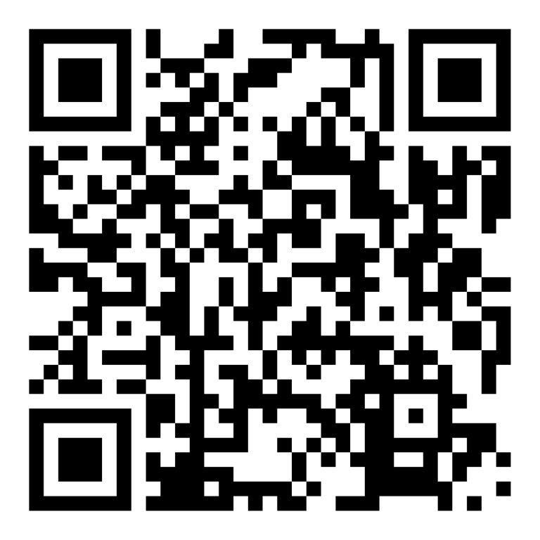 Een QR-code die leidt naar de website van de vakantiespelen van de stad Aken
