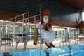 Nikolaus im Schwimmbad © Stadt Aachen