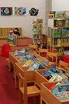 Kinderbuchabteilung im Depot