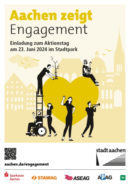 Plakat Aachen zeigt Engagement