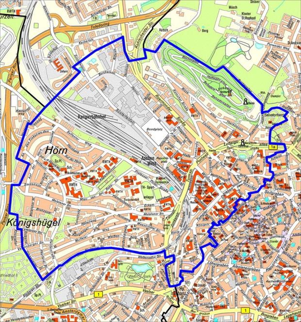 Karte vom Bezirk 2